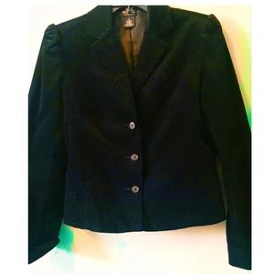 Vintage velvet style jacket